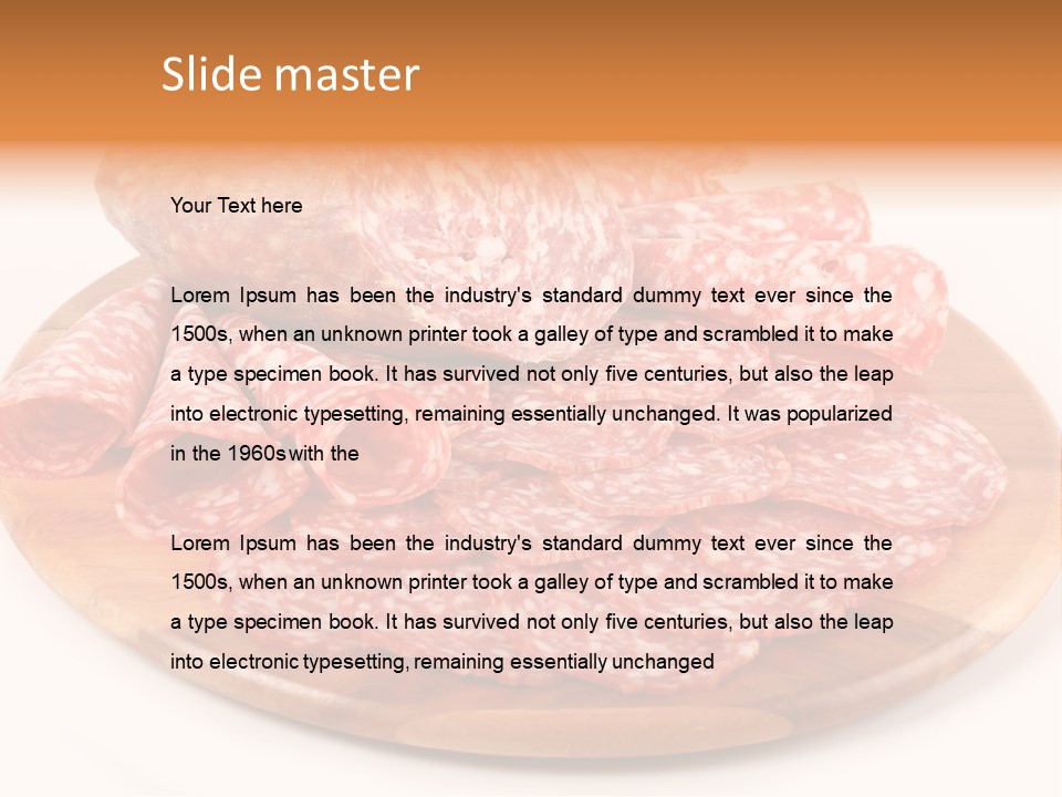 Spuntino Merenda Veneto Tipico PowerPoint Template