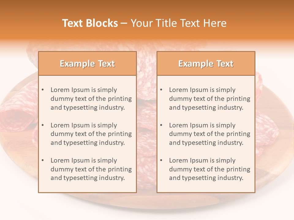 Spuntino Merenda Veneto Tipico PowerPoint Template