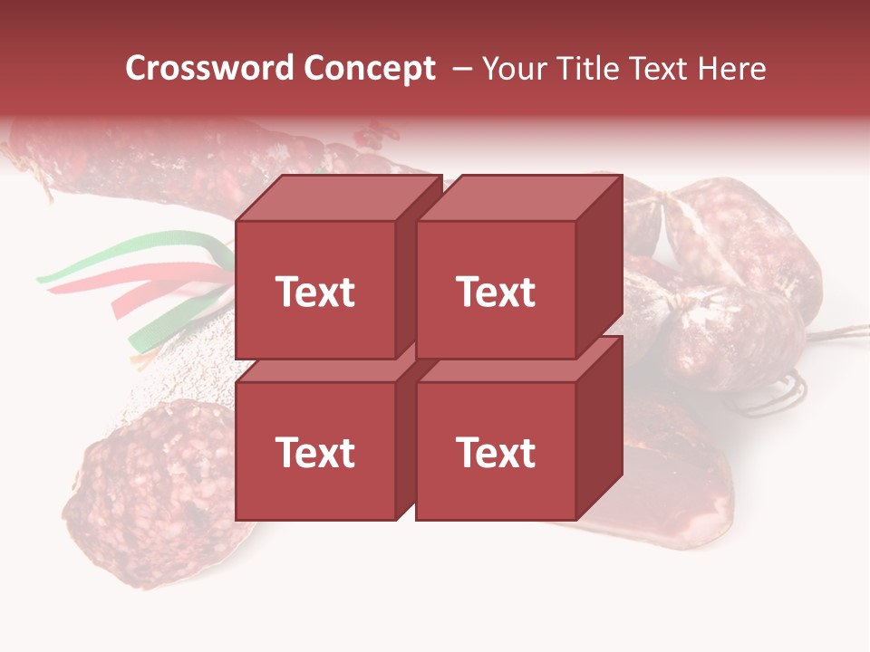 Detail Fixings Savory PowerPoint Template
