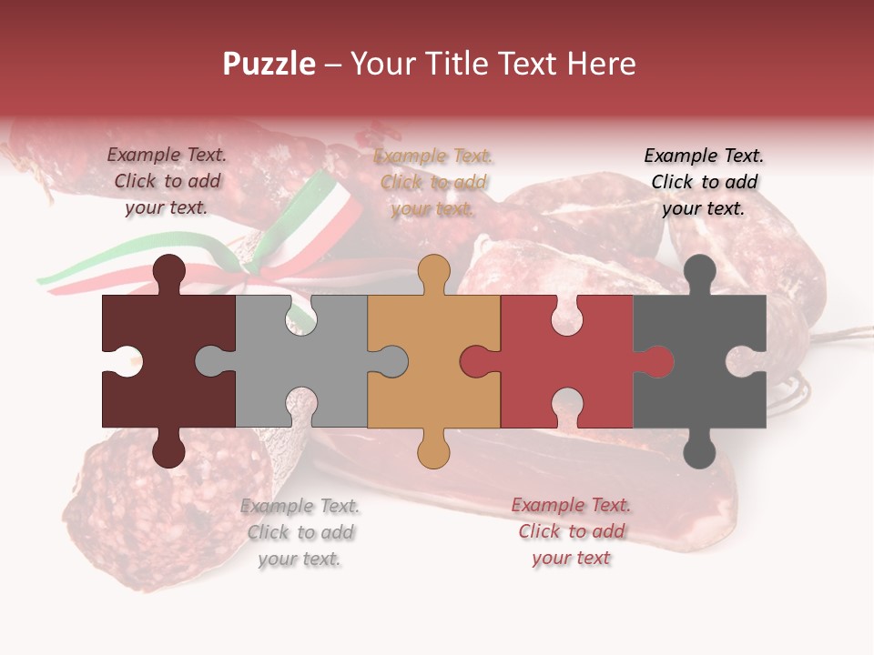 Detail Fixings Savory PowerPoint Template