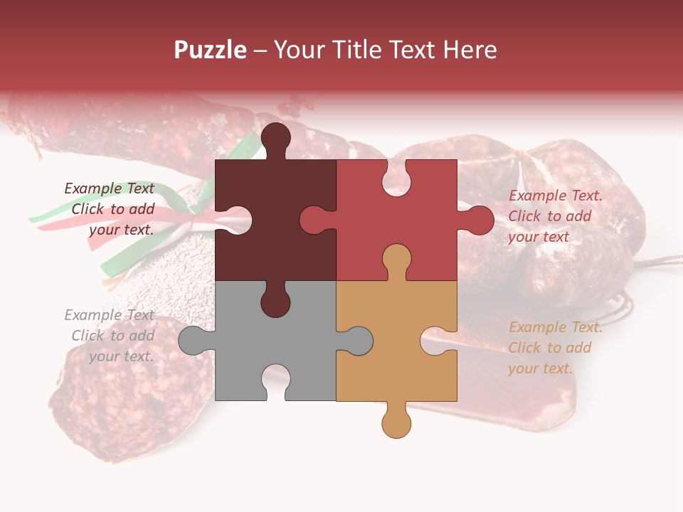 Detail Fixings Savory PowerPoint Template