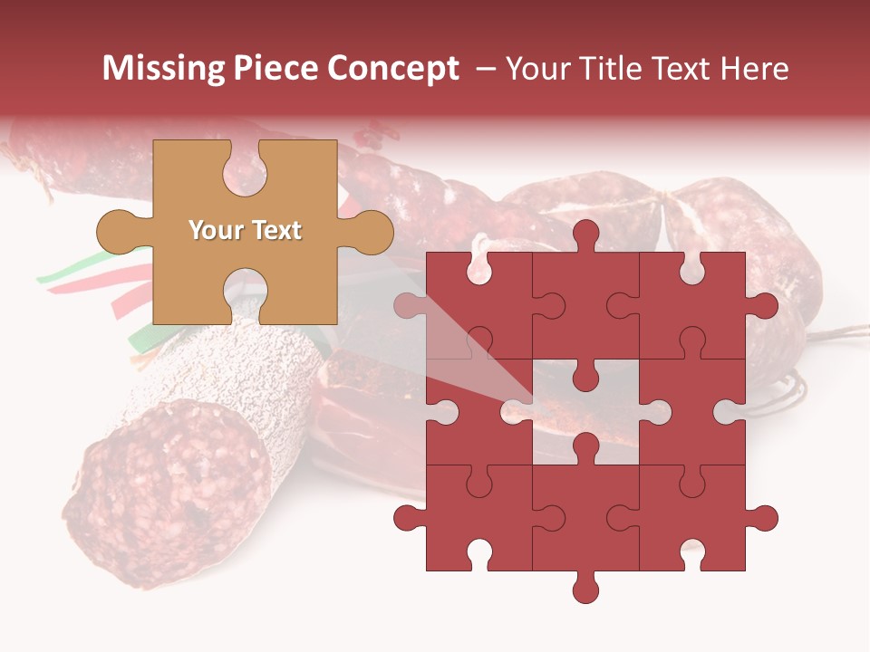 Detail Fixings Savory PowerPoint Template