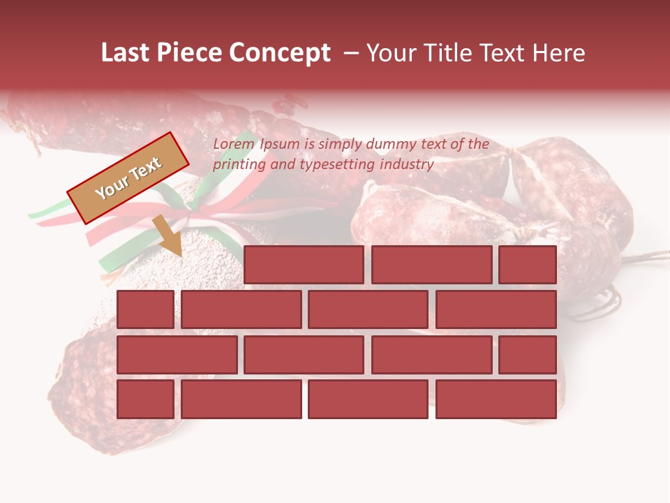 Detail Fixings Savory PowerPoint Template