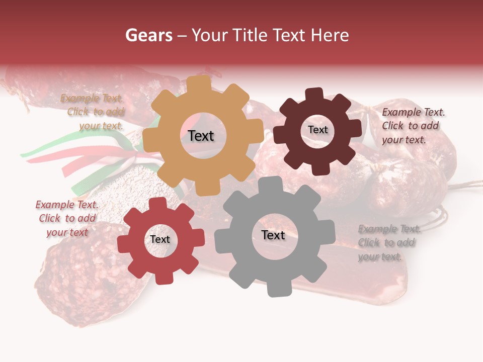 Detail Fixings Savory PowerPoint Template