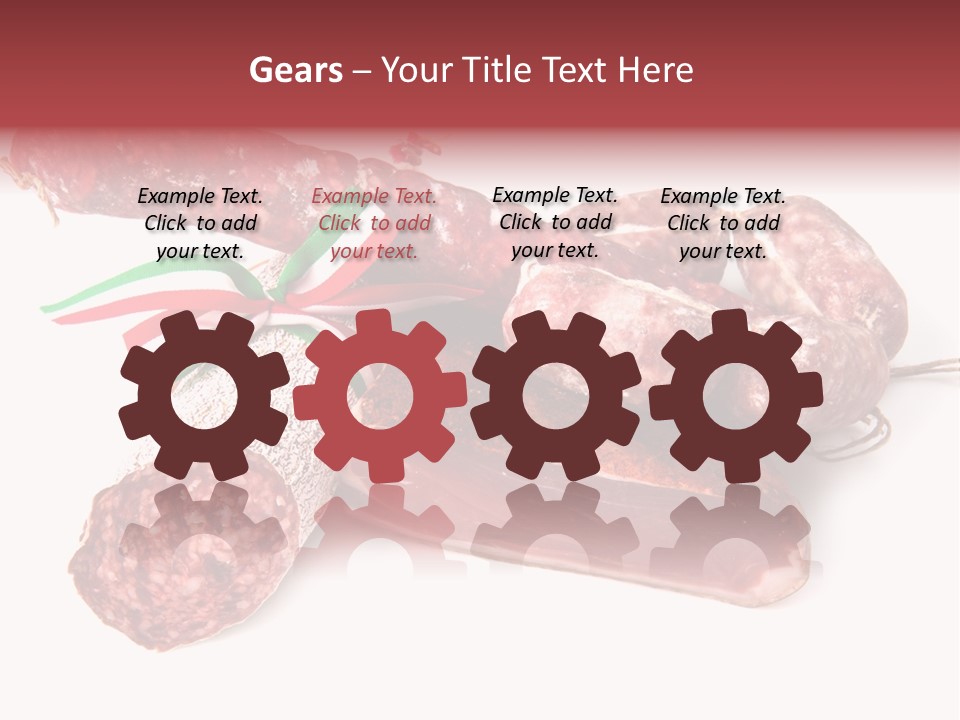 Detail Fixings Savory PowerPoint Template