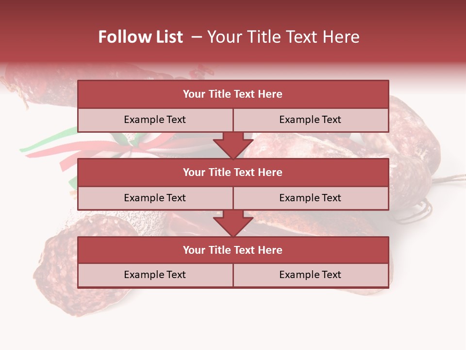 Detail Fixings Savory PowerPoint Template