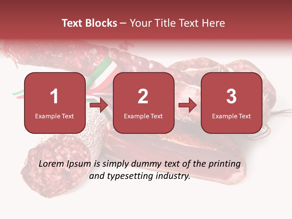Detail Fixings Savory PowerPoint Template