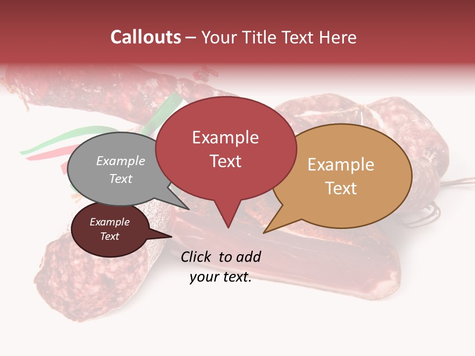 Detail Fixings Savory PowerPoint Template