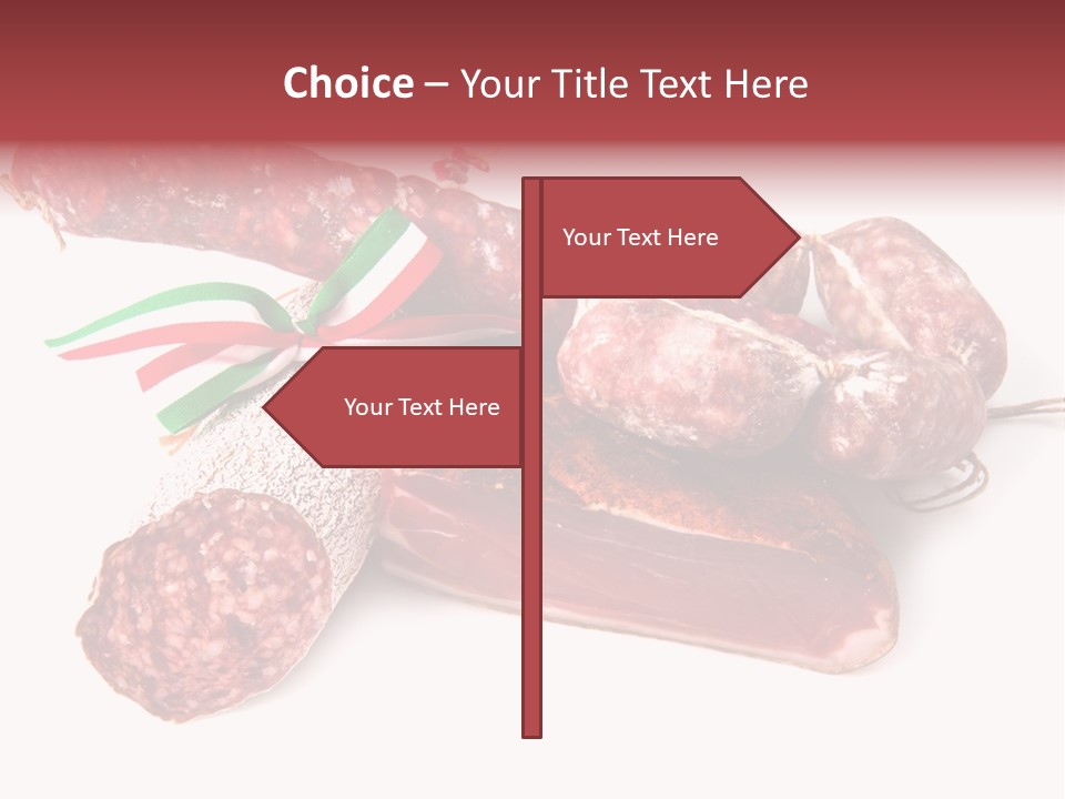 Detail Fixings Savory PowerPoint Template