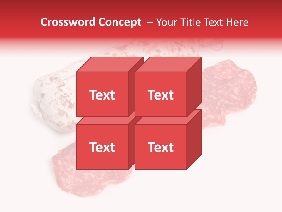 Maiale Felino Crudo PowerPoint Template