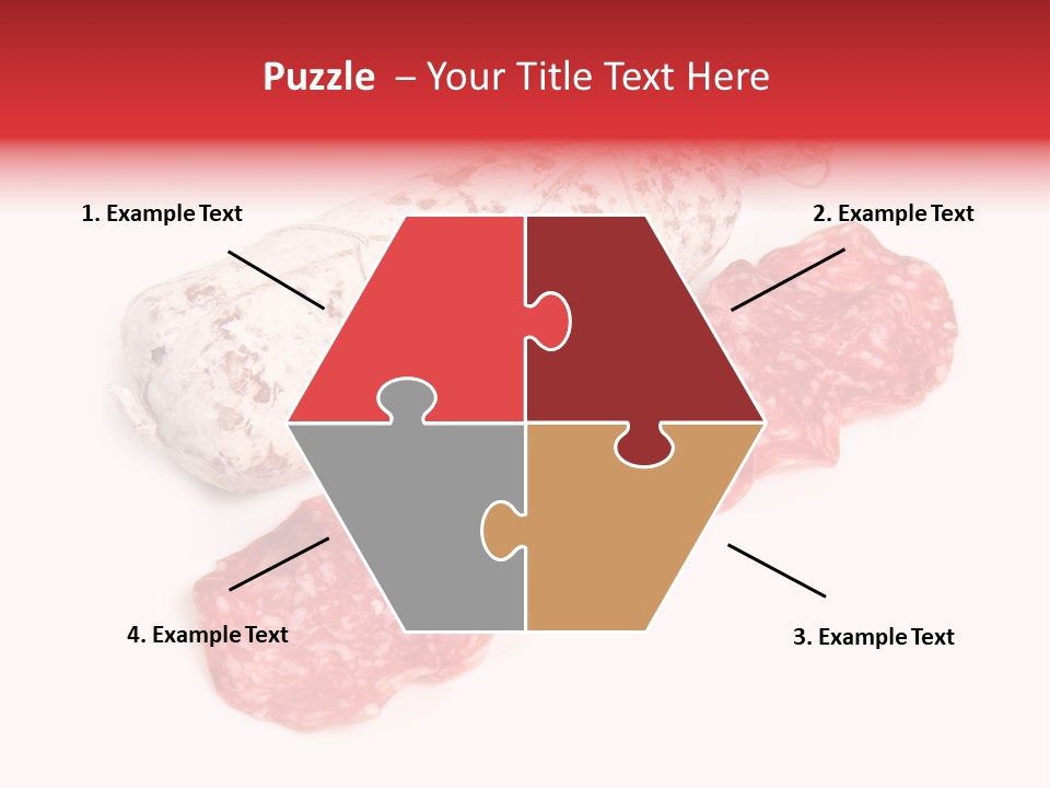 Maiale Felino Crudo PowerPoint Template