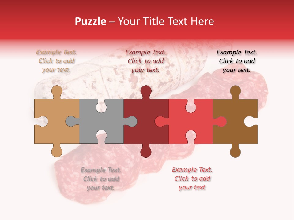 Maiale Felino Crudo PowerPoint Template