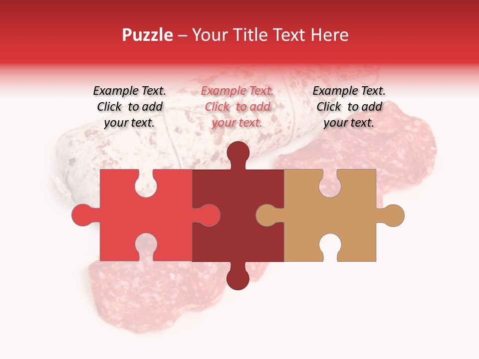 Maiale Felino Crudo PowerPoint Template