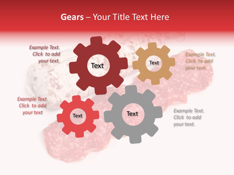 Maiale Felino Crudo PowerPoint Template