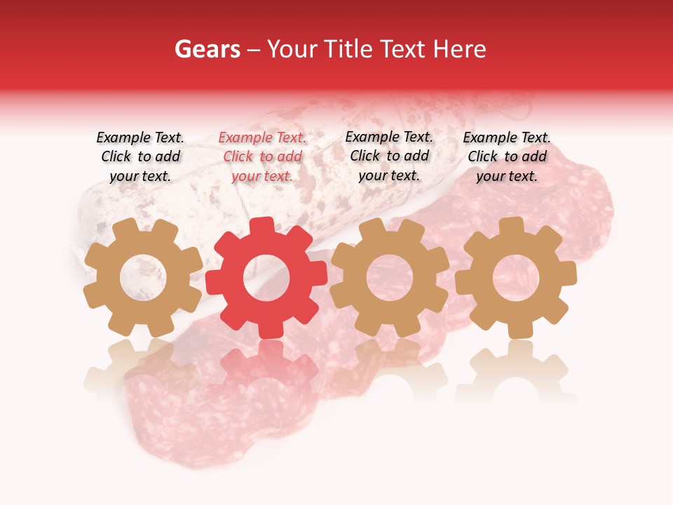 Maiale Felino Crudo PowerPoint Template