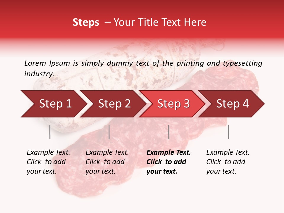 Maiale Felino Crudo PowerPoint Template