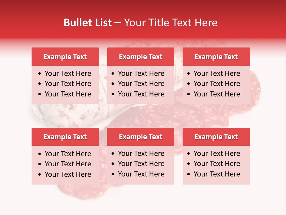 Maiale Felino Crudo PowerPoint Template