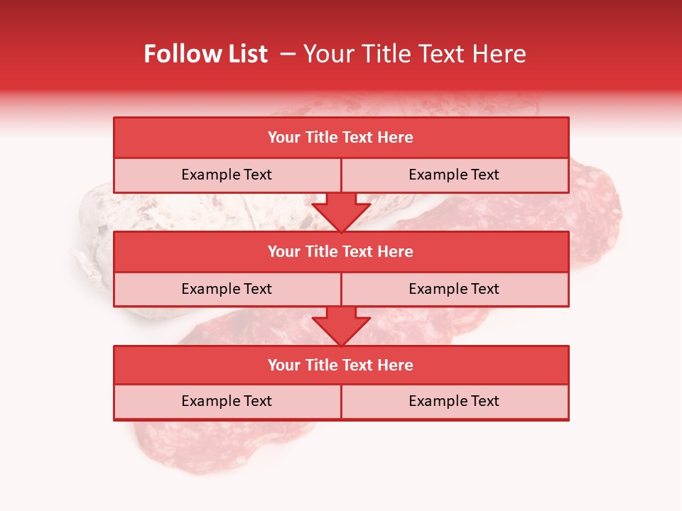 Maiale Felino Crudo PowerPoint Template