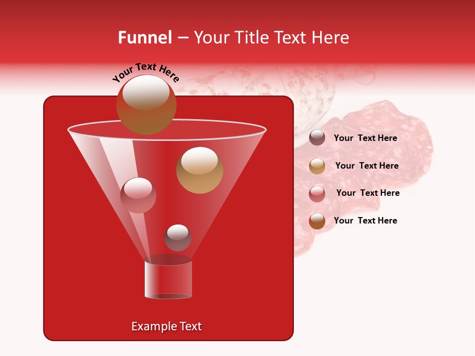 Maiale Felino Crudo PowerPoint Template