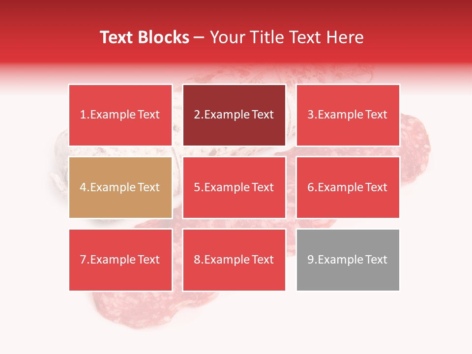 Maiale Felino Crudo PowerPoint Template