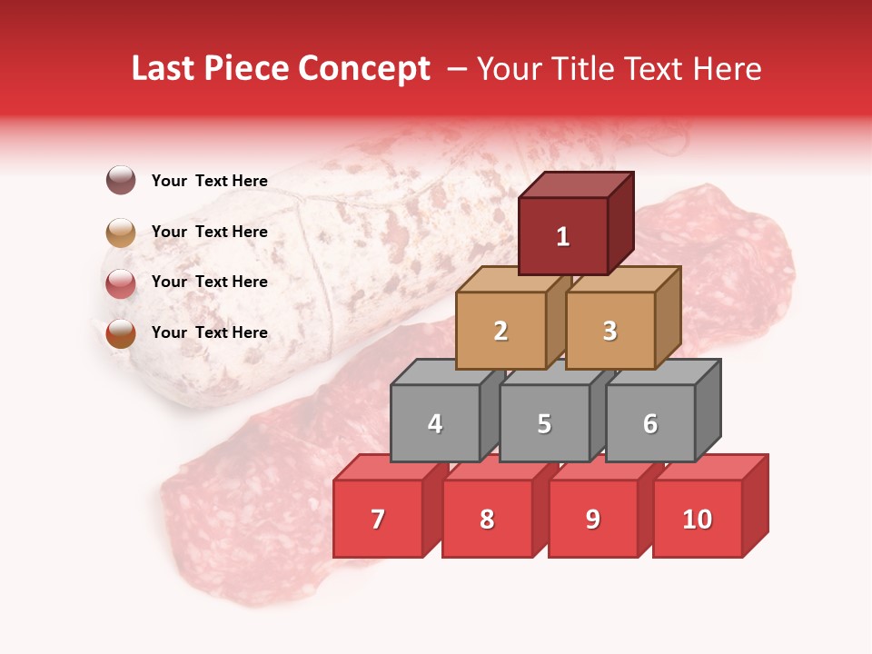 Maiale Felino Crudo PowerPoint Template