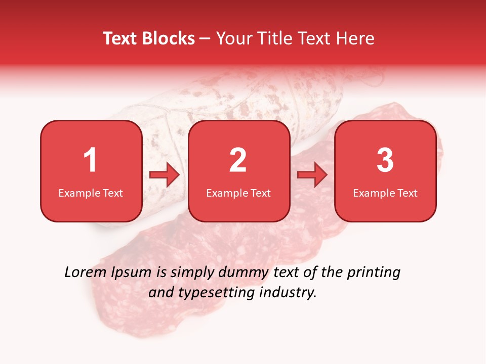 Maiale Felino Crudo PowerPoint Template