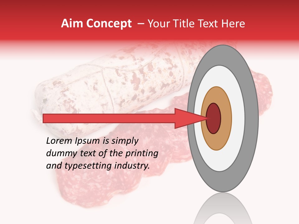 Maiale Felino Crudo PowerPoint Template