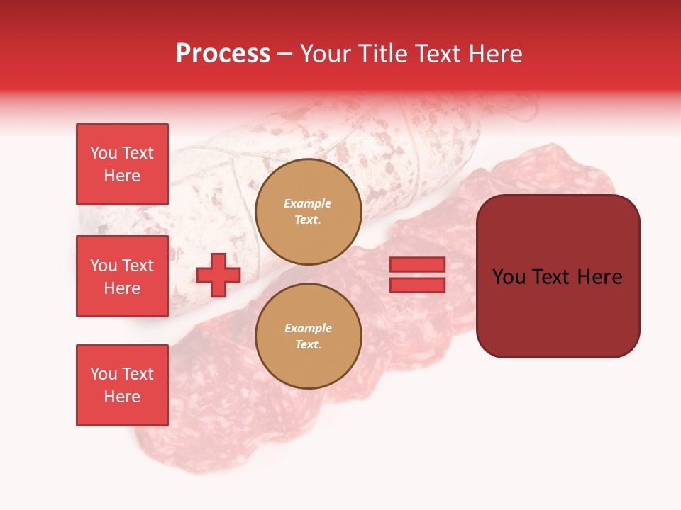 Maiale Felino Crudo PowerPoint Template