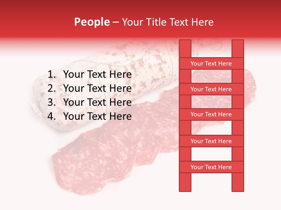 Maiale Felino Crudo PowerPoint Template