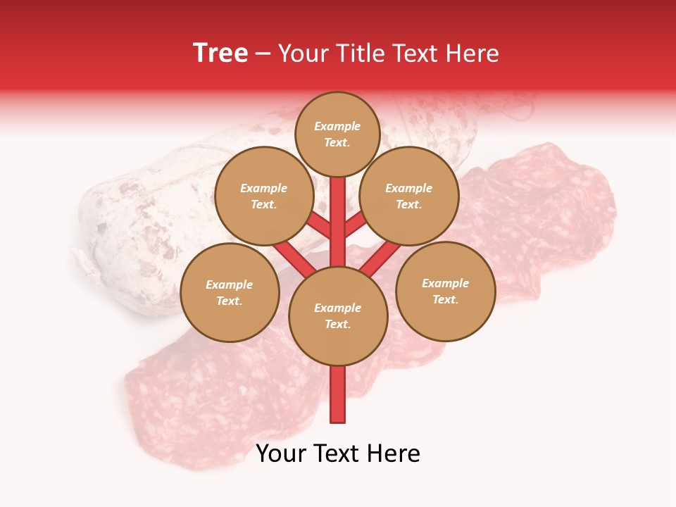 Maiale Felino Crudo PowerPoint Template