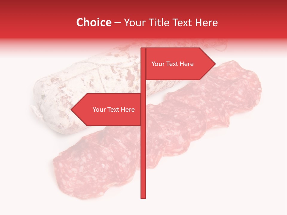 Maiale Felino Crudo PowerPoint Template