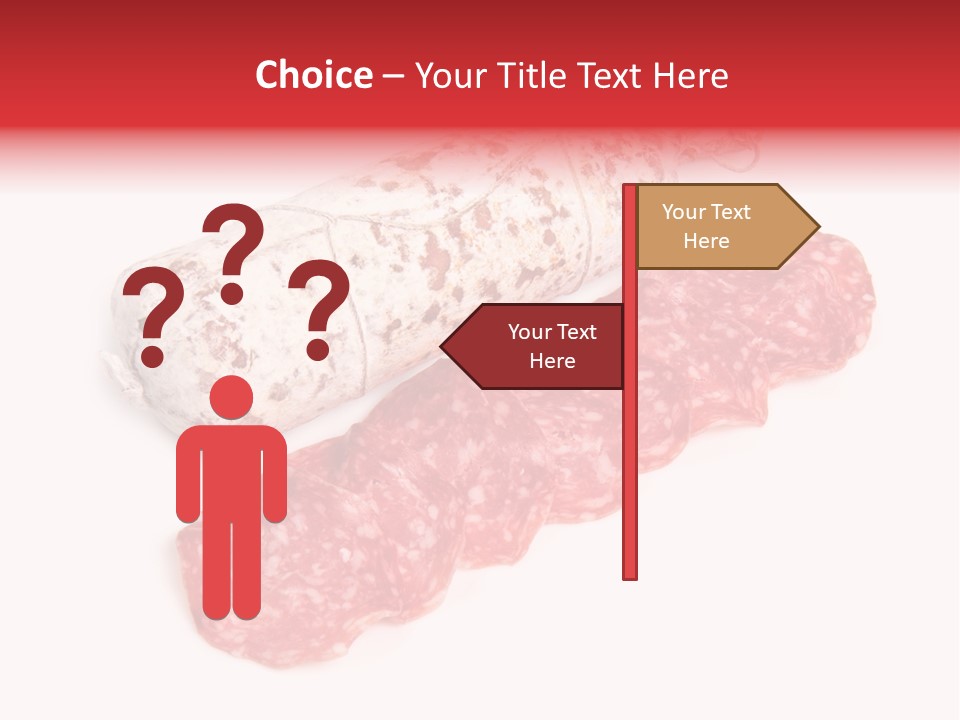 Maiale Felino Crudo PowerPoint Template