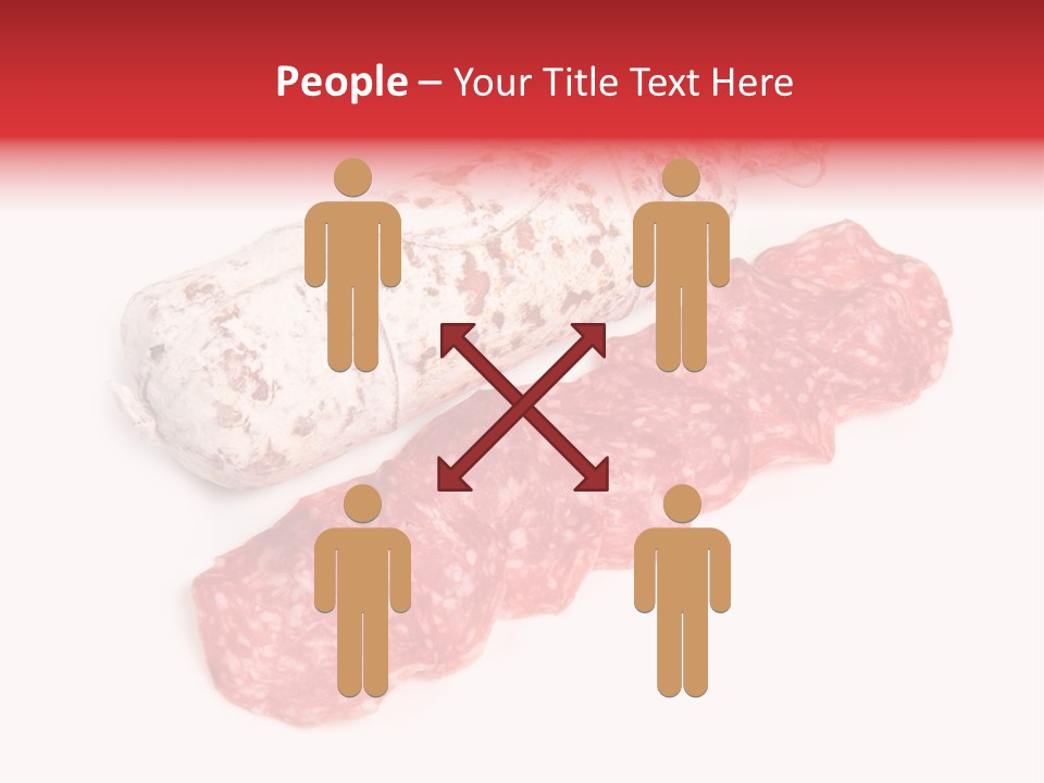 Maiale Felino Crudo PowerPoint Template