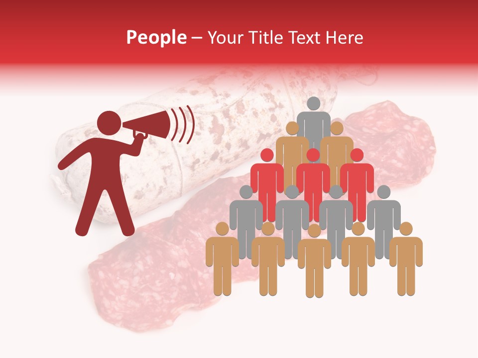 Maiale Felino Crudo PowerPoint Template