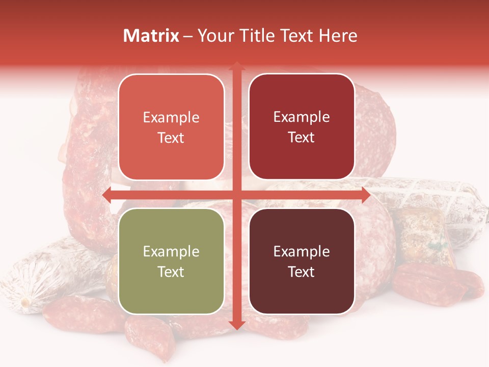 Salame Ristorante Fattoria PowerPoint Template