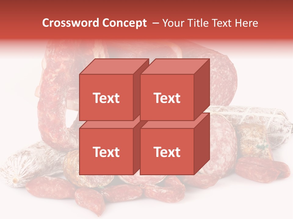 Salame Ristorante Fattoria PowerPoint Template