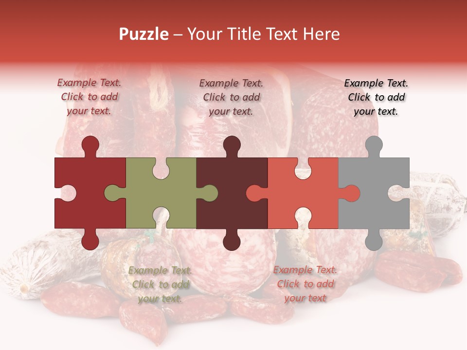 Salame Ristorante Fattoria PowerPoint Template