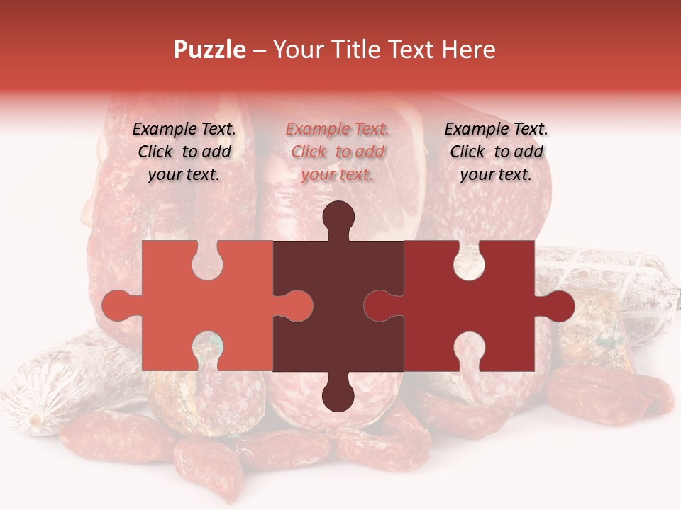 Salame Ristorante Fattoria PowerPoint Template