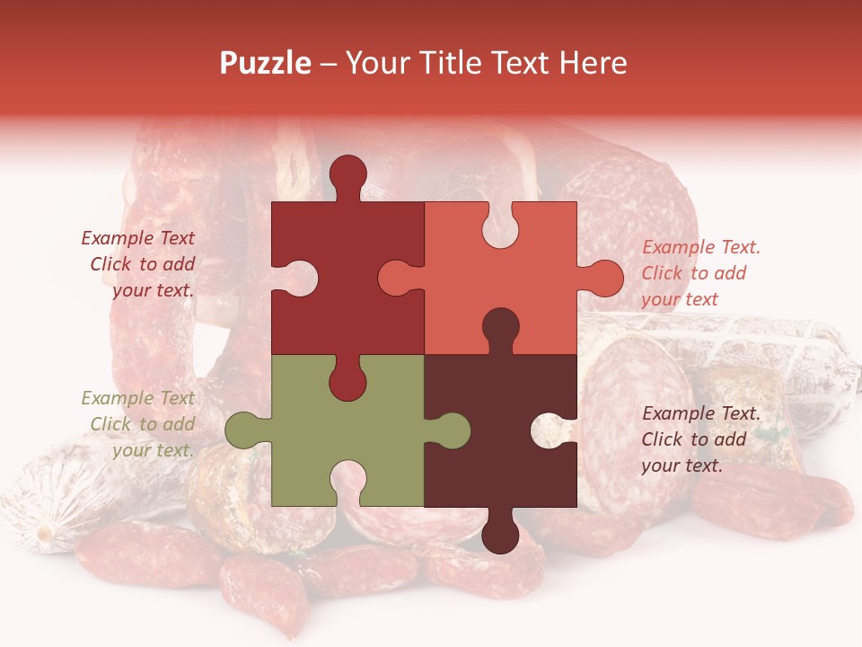 Salame Ristorante Fattoria PowerPoint Template