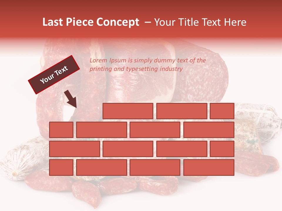 Salame Ristorante Fattoria PowerPoint Template