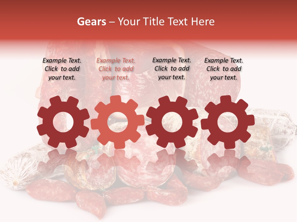 Salame Ristorante Fattoria PowerPoint Template