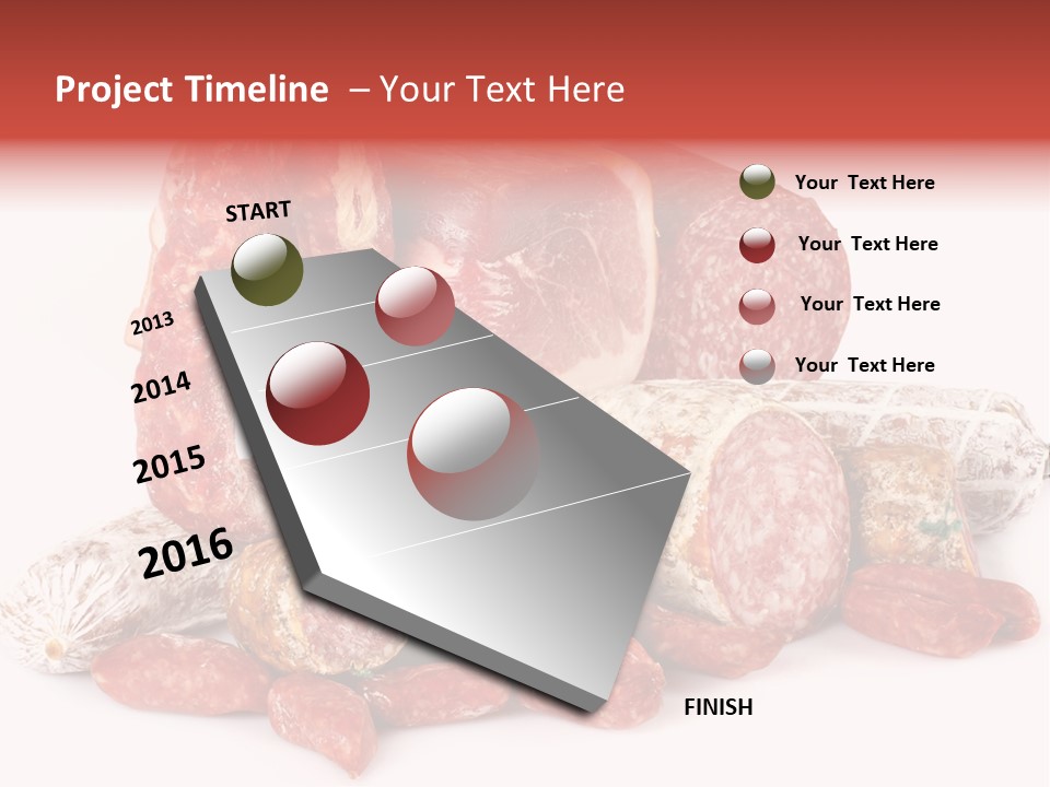 Salame Ristorante Fattoria PowerPoint Template