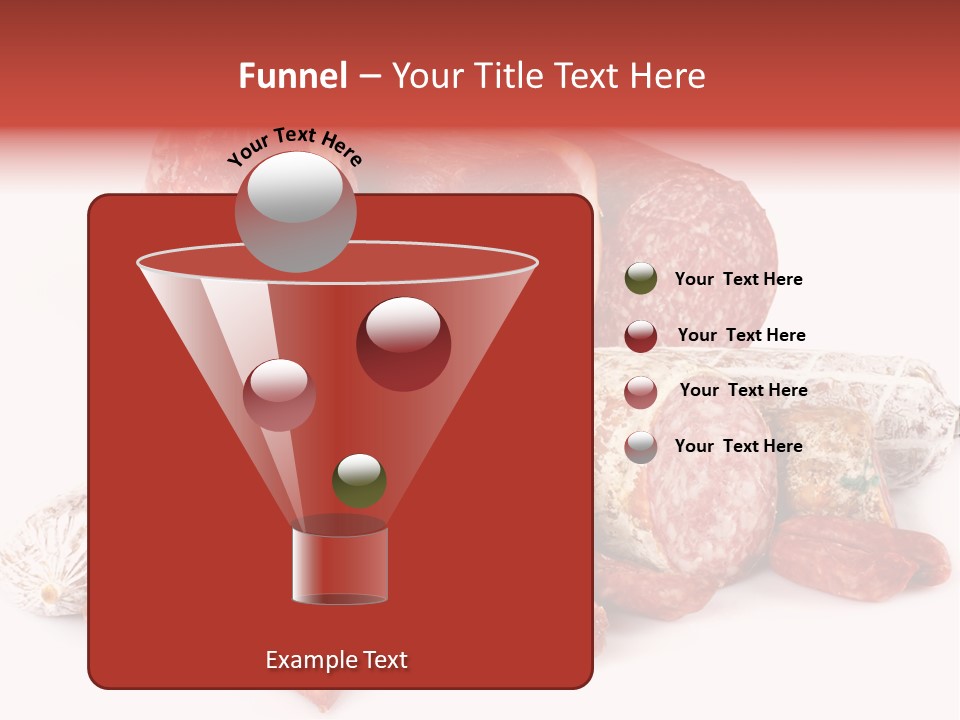 Salame Ristorante Fattoria PowerPoint Template