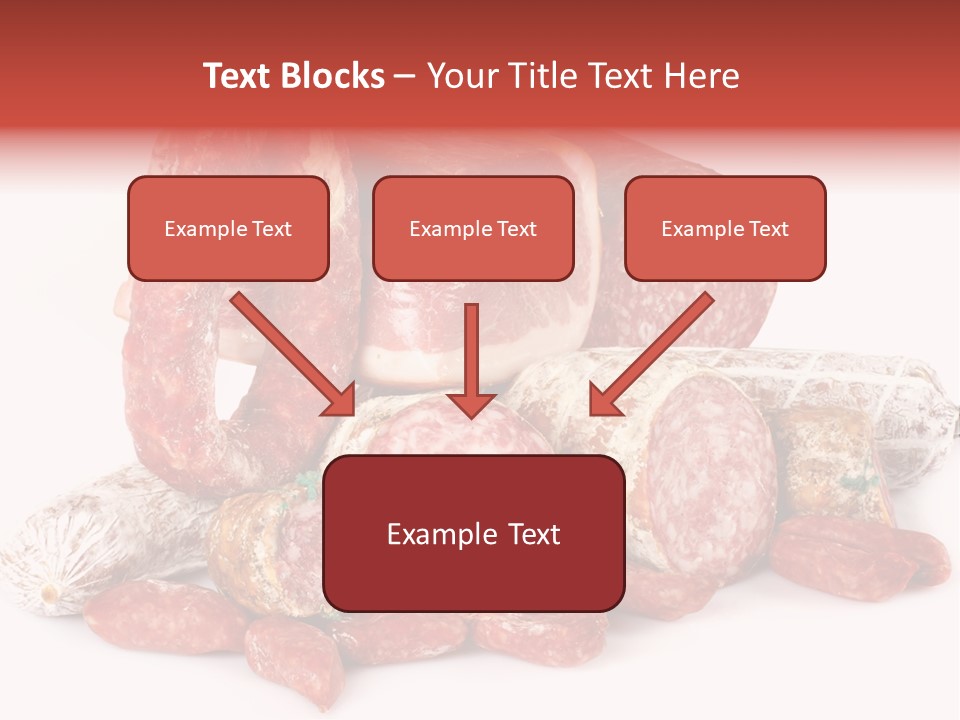 Salame Ristorante Fattoria PowerPoint Template