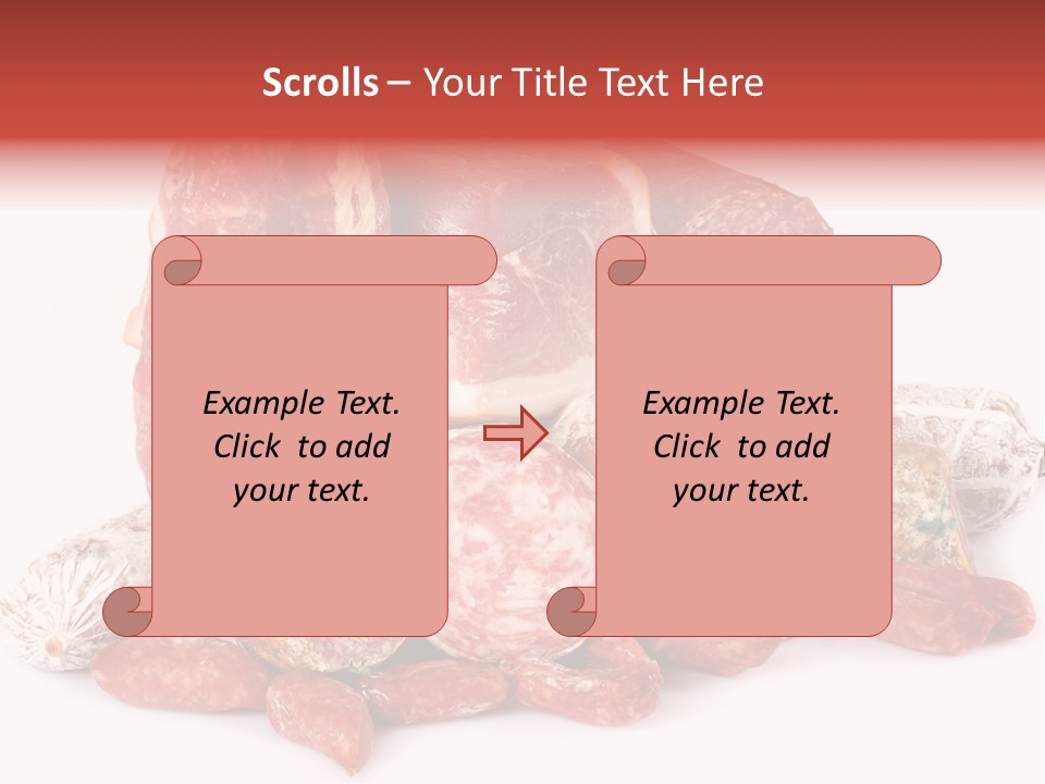 Salame Ristorante Fattoria PowerPoint Template