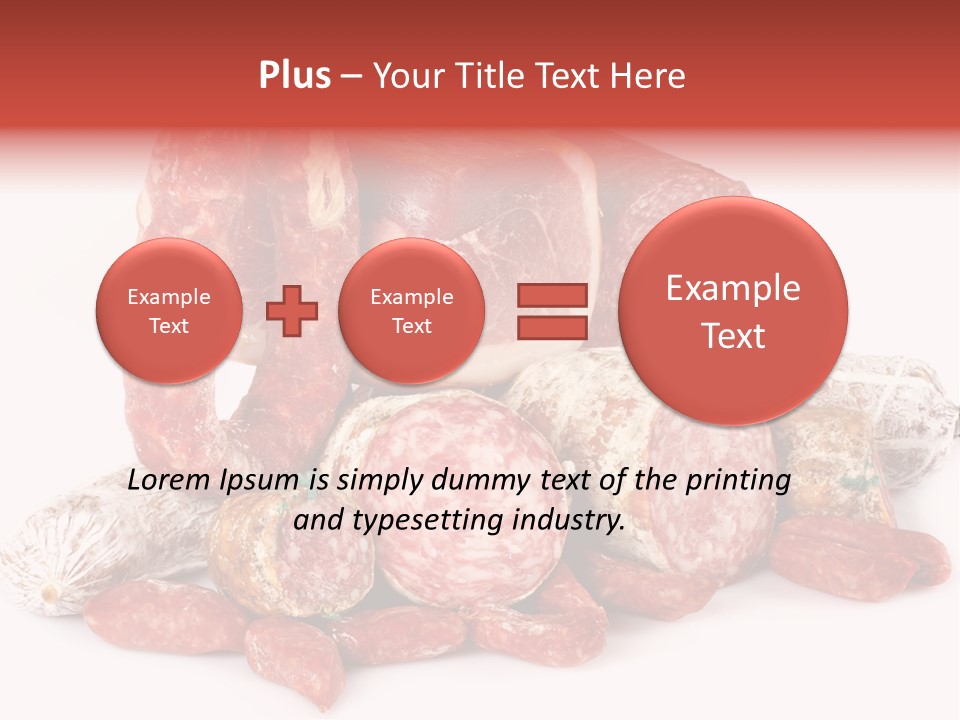Salame Ristorante Fattoria PowerPoint Template