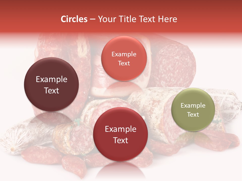 Salame Ristorante Fattoria PowerPoint Template