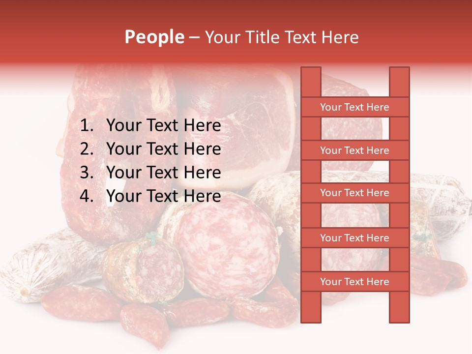 Salame Ristorante Fattoria PowerPoint Template
