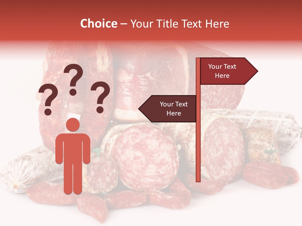 Salame Ristorante Fattoria PowerPoint Template