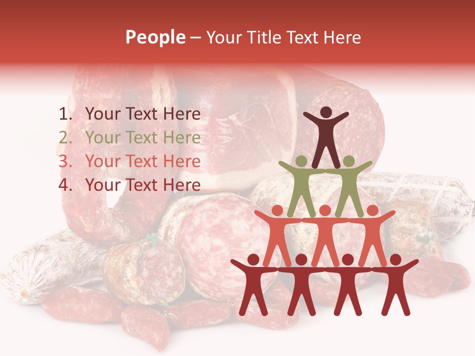 Salame Ristorante Fattoria PowerPoint Template